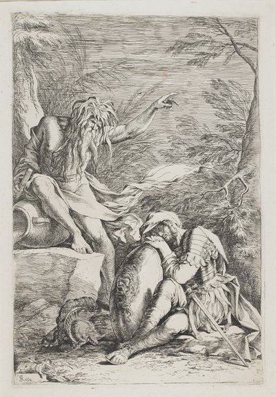 Der Traum des Aeneas, ca. 1663-1664 von Salvator Rosa